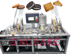 Sandwich -Maschine Automatisch kleine Hardkekuitenproduktionslinie